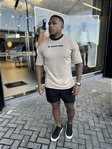 Oversized Bege Algodão Egípcio De Buenas