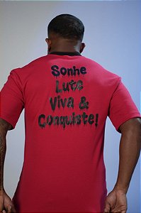 Oversized Vermelha Vibes De Buenas