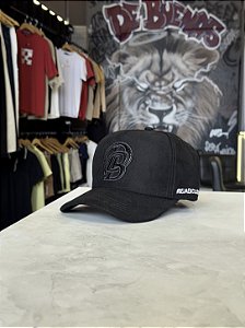 Boné Preto All Black Suede De Buenas