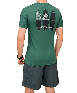 Camiseta Masculina Térmica Verde Verano