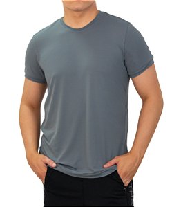 Camiseta Dry Masculina Thermo Cinza