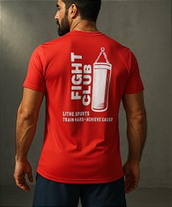Camiseta Dry Masculina Boxing Vermelha