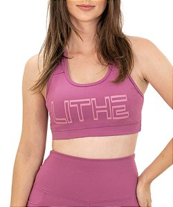 Top Lithe Cross Rosa