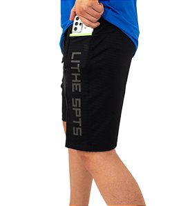 Shorts Masculino com Bolsos Funcionais Lithe Sports Preto