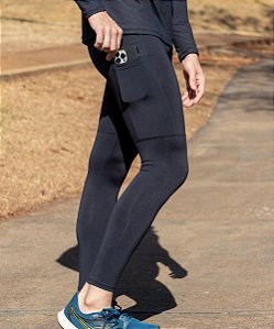 Calça Legging Masculina Preta