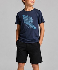 Camiseta Masculina Infantil Concha