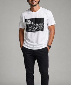 Camiseta Dry Masculina Thermo Branca Rio