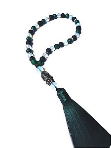 Japamala Ganesha Malaquita