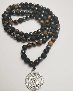 Japamala Proteção com Medalha São Jorge