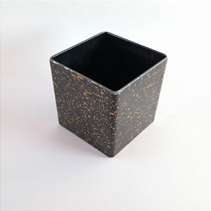 Vaso quadrado mesclado