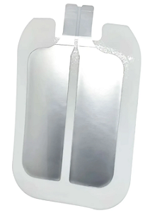 PLACA NEUTRA PARA BISTURI  ELÉTRICO BI-PARTIDA - DESCARTÁVEL