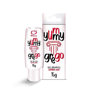 GEL TERMICO YUMMY GREGO EXTRA HOT 15ML SEX FANTASY - 5042