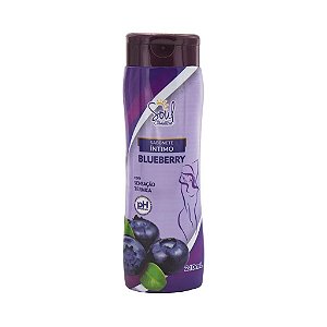 SABONETE ÍNTIMO BLUEBERRY 210ML SOUL COSMETICOS - SOUL02