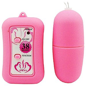 Bullet Sem Fio Com Controle Remoto Rosa - 5097