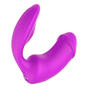 MASSAGEADOR DE CLITORIS E PONTO G SPARROW RCT ROXO - 6428