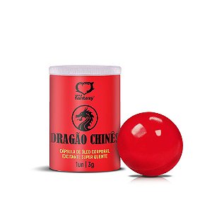 CAPSULA DRAGÃO CHINÊS EXCITANTE UNISSEX 1UN SEXY FANTASY - 8700