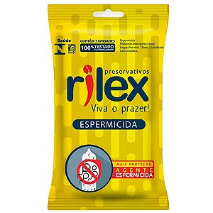 Preservativo Função Espermicida C/03un - Rilex