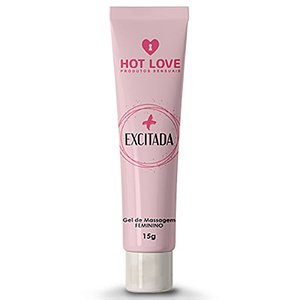 + Excitada Excitante Feminino 15g Hot Love - 23268