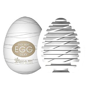 Ovo Masturbador Egg Magical Kiss Silky - 1013
