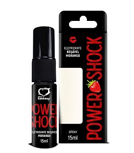 Power Shock 220v Morango Spray 15ml Sexy Fantasy - 6146