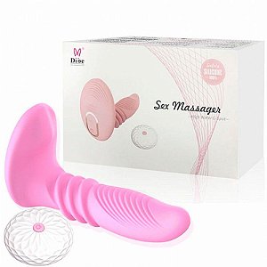 VIBRADOR SILICONE SEX MASSAGER - 6038