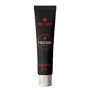 + PROFUNDO GEL DESSENSIBILIZANTE MORANGO 15G HOT LOVE - 23968