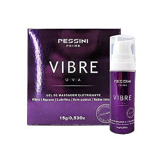 Vibre Gel Eletrizante Uva 15g Pessini - 22842