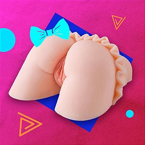 MASTURBADOR MASCULINO EM CYBERSKIN FORMATO BUNDA VAGINA E ÂNUS 4 - 6785