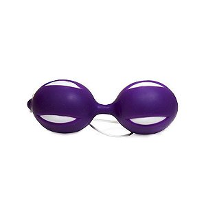 Bolas Ben-wa Em Silicone Roxo - 5165