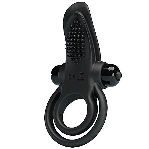 ANEL PENIANO VIBRANT PENIS RING PRETO - 1470