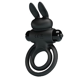 Anel Peniano Vibrant Penis Ring Lll Preto - 1469