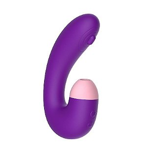 VIBRADOR PONTO G E CLITÓRIS C/ PULSAÇÃO - 7620