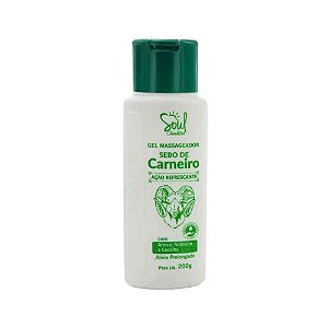 Gel Massageador Sebo de Carneiro 200g Soul Cosméticos