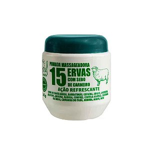 Pomada Massageadora 15 Ervas 240g Soul Cosméticos