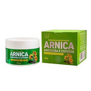 POMADA ARNICA, ANDIROBA E COPAIBA 250G SOUL COSMÉTICOS