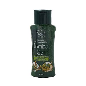 Pomada Massageadora Jambu Gel 200g Soul Cosméticos