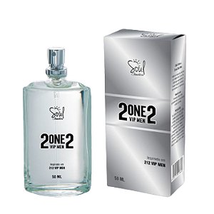 DEO COLONIA 2ONE2 VIP MEN 50ML SOUL COSMETICOS