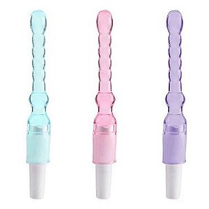 PLUG ANAL COM VIBRO EM JELLY 17CM - 5104