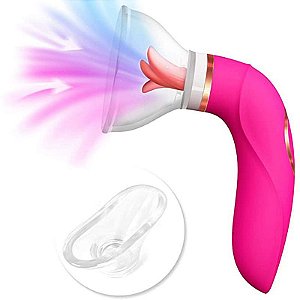 Sugador de Clitóris e Seios com Língua - 7884