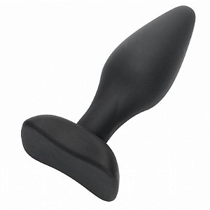 Plug Anal Silicone Preto M - 5867