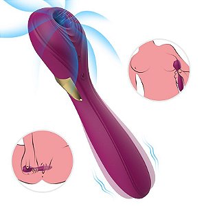 Vibrador de Clitóris com Pulsação - 6923