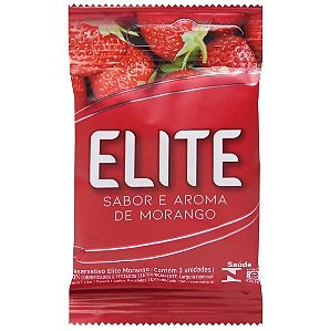 Preservativo Elite Morango Blowtex 3und - blow02