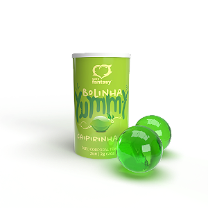 Bolinhas Beijáveis Yummy Caipirinha Ice 2un Sexy Fantasy - 8180