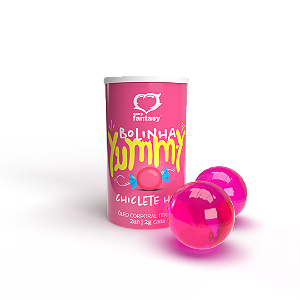 Bolinhas Beijáveis Yummy Chiclete 2un Sexy Fantasy - 8120