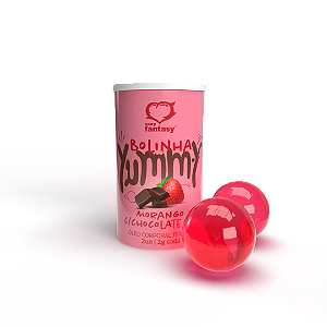 Bolinhas Beijáveis Yummy Mor. c/Chocolate 2un Sexy Fantasy - 8140