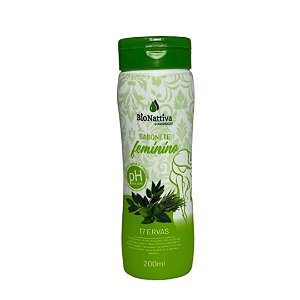 Sabonete Feminino 17 Ervas 200ml Bio Nattiva - 3685