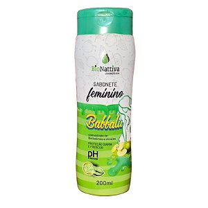 Sabonete Feminino Babbalu Maçã Verde 200ml Bio Nattiva - 0000