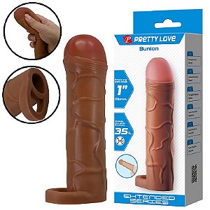 Capa Peniana com Anel de Escroto – Bunion – 18 x 3,9 cm – Pretty Love - 9026