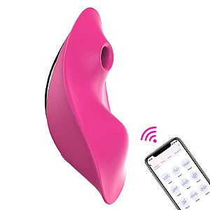 Vibrador Calcinha Magesty Pulsação - Controle Duplo APP/Remoto USB - 7865