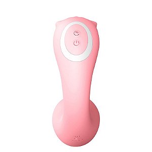Vibrador Ponto G/Clitóris Pulsação Aquecimento - Controle APP 3 em 1 - 8660